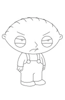 Family Guy kleurplaat 8